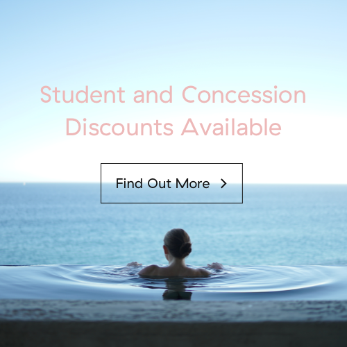 Student and concession discounts available